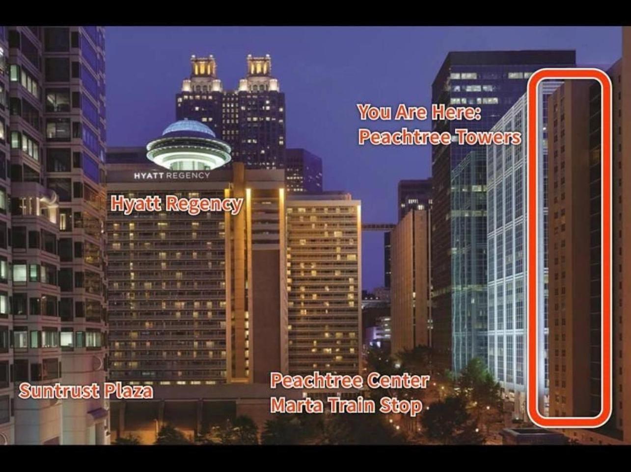 Stayatl High Rise Condo Downtown Atl With Views Atlanta Ngoại thất bức ảnh